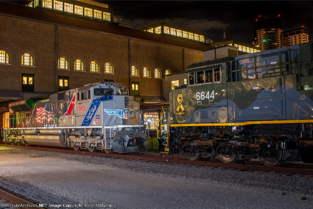 Union Pacific 1943 & Canadian Pacific 6644